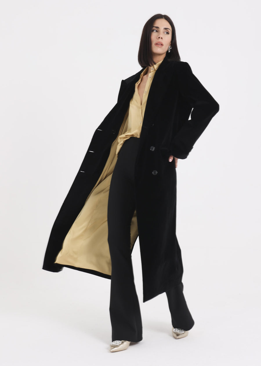 Cappotto Kenya in Velluto