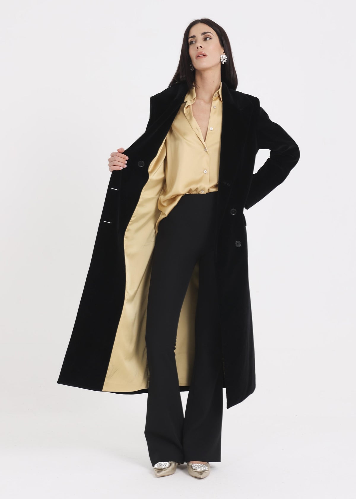 Cappotto Kenya in Velluto